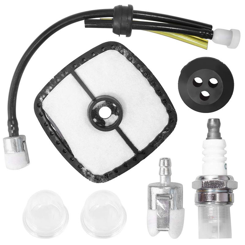 Anxingo SRM 225 Air Filter Fuel Line Tune Up Kit Replacement for Echo SRM-210 SRM-211 SRM-225 SRM-265 GT-200 GT-225 GT2000 PAS-225 PB-250 PE-225 Weed Eater String Trimmer - Image 1